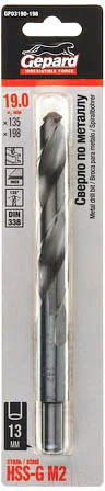 Сверло Gepard GP03190-198
