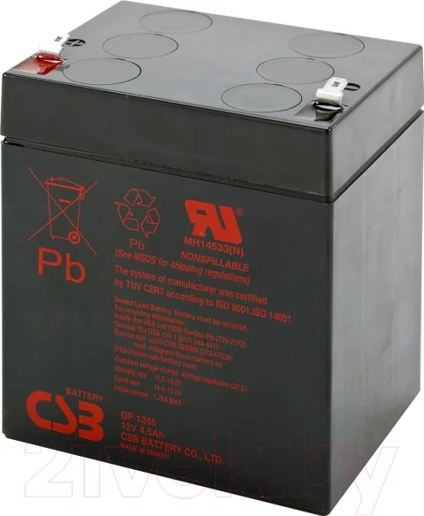 Аккумуляторная батарея CSB GP 1245 F1