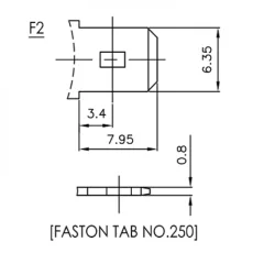 Аккумуляторная батарея CSB GP 1272 F2 12V/7.2Ah — фото 6