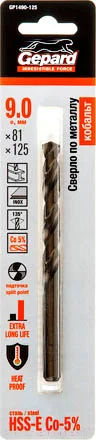 Сверло Gepard GP1490-125