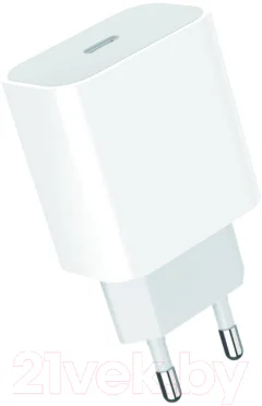 Адаптер питания сетевой GoPower GPPD06 Type-C 20W PD3.0 / 00-00022766 (белый) — фото 1