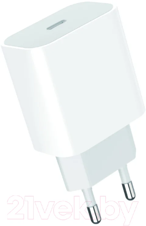 Адаптер питания сетевой GoPower GPPD06 Type-C 20W PD3.0 / 00-00022766 (белый)