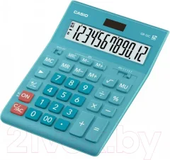 Калькулятор Casio GR-12C-LB-W-EP (голубой) — фото 6
