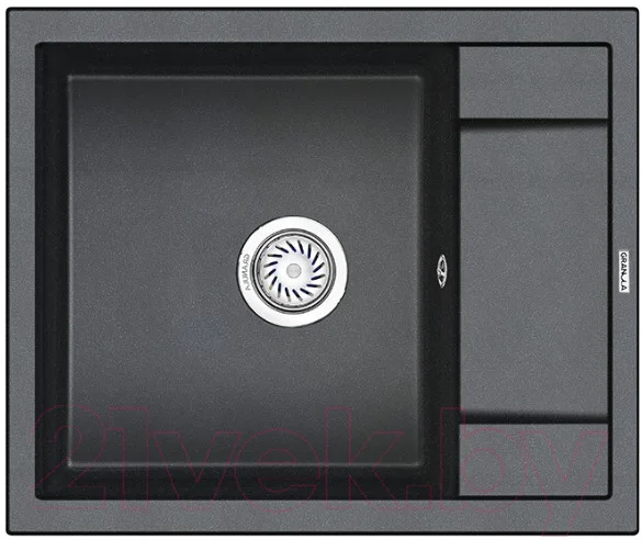 Мойка кухонная GRANULA GR-6002 (шварц)
