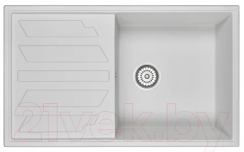 Мойка кухонная GRANULA GR-8601 (арктик)
