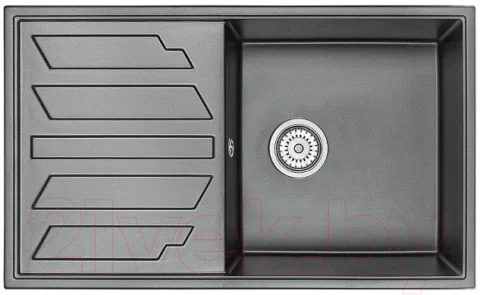 Мойка кухонная GRANULA GR-8601 (шварц)