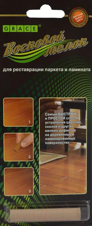 Мелок реставрационный Grace Для ремонта сколов (ясень)