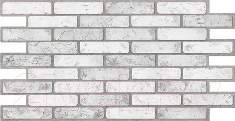 Панель ПВХ Grace Кирпич светлый (971x498x3.5мм)