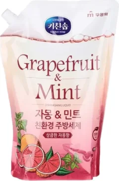 Средство для мытья посуды Mukunghwa Grapefruit&Mint Dishwashing Detergent (1.2л) — фото 3