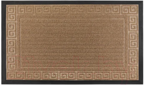 Коврик грязезащитный SunStep Grass 45x75 / 37-963 (коричневый)