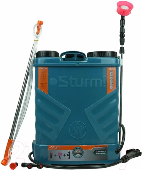 Опрыскиватель аккумуляторный Sturm! GS8216N