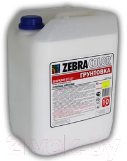 Грунтовка Zebracolor Зебразит GT 117 K (1.5кг)