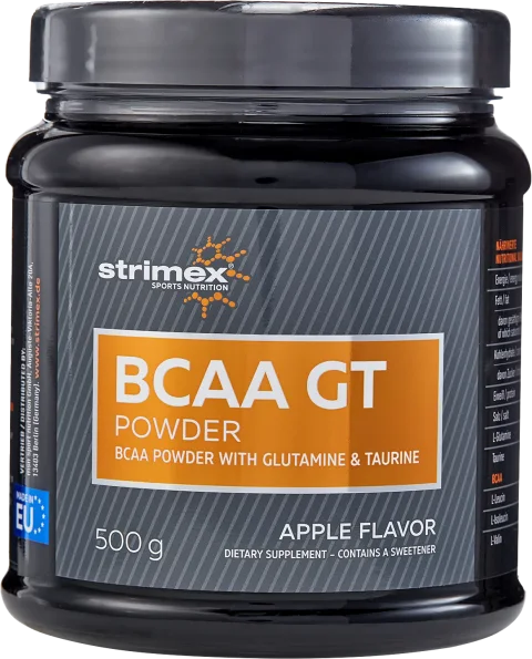 Аминокислоты BCAA Strimex GT (500г, яблоко)