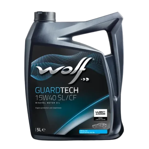 Моторное масло WOLF Guardtech 15W40 SL/CF / 8300318 (5л)
