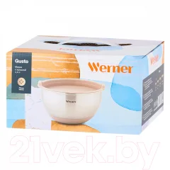Миска Werner Gusto 52163 (с крышкой, бежевый) — фото 3