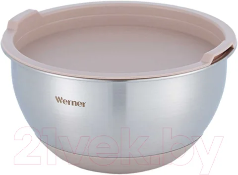 Миска Werner Gusto 52166 (с крышкой, бежевый)