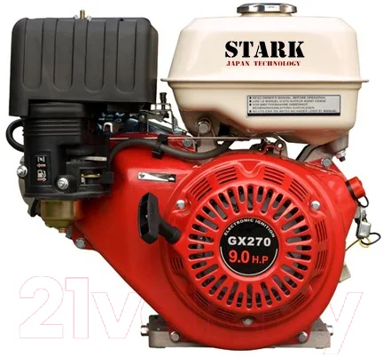 Двигатель бензиновый StaRK GX270 9лс (шпонка 25мм, 90x90)