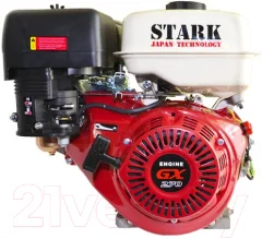 Двигатель бензиновый StaRK GX270 SN 9лс (шлицы 25мм, 80x80мм) — фото 1