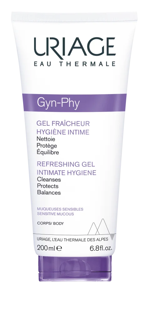 Гель для интимной гигиены Uriage Gyn-Phy освежающий (200мл)