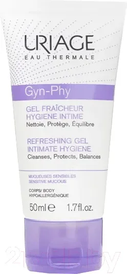 Гель для интимной гигиены Uriage Gyn-Phy Освежающий (50мл)