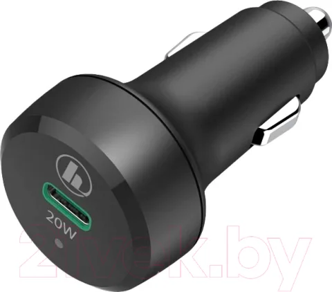 Адаптер питания автомобильный Hama H-210569 / 00210569 (черный)