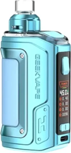 Электронный парогенератор Geekvape H45 Aegis Hero 2 Crystal (голубой) — фото 3