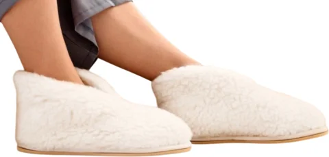 Тапочки домашние Smart Textile Бабуши-эконом H521-3 (р-р 42-43, белый)