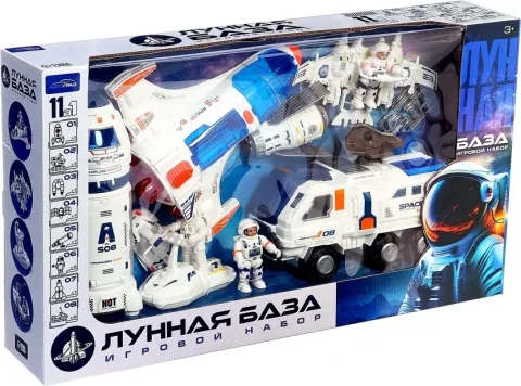 Игровой набор Автоград Лунная база H523-2 / 10671592