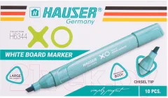 Набор маркеров HAUSER H6344BK (10шт, черный) — фото 3