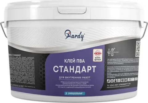 Клей HARDY ПВА стандарт универсальный (2.3кг)