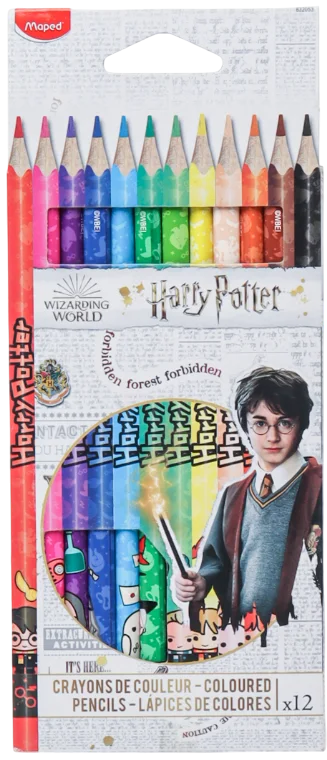 Набор цветных карандашей Maped Harry Potter / 832053 (12цв)