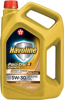 Моторное масло Texaco Havoline ProDS M 5W30 / 804036MHE (4л) — фото 3