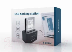 Док-станция для жесткого диска Gembird/Cablexpert HD32-U2S-5 — фото 4