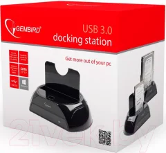 Док-станция для жесткого диска Gembird/Cablexpert HD32-U3S-2 — фото 2