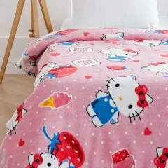 Плед Павлинка Hello Kitty Клубнички 150x100 — фото 6