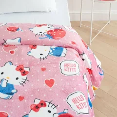 Плед Павлинка Hello Kitty Клубнички 150x100 — фото 7