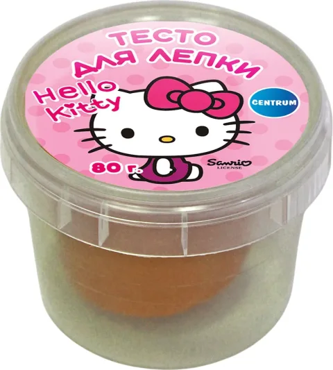 Набор для лепки Centrum Тесто. Hello Kitty / 77949 (оранжевый)