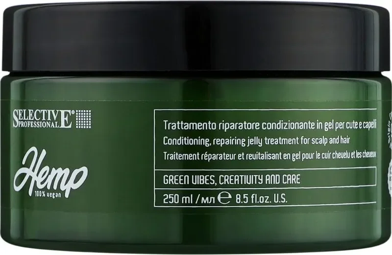 Маска для волос Selective Professional Hemp Гель-маска восстанавливающая (250мл)