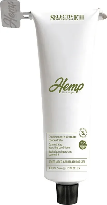 Кондиционер для волос Selective Professional Hemp Увлажняющий с концентрированной формулой (100мл)