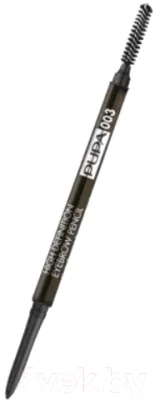 Карандаш для бровей Pupa High Definition Eyebrow Pencil тон 003 (0.09г) — фото 5