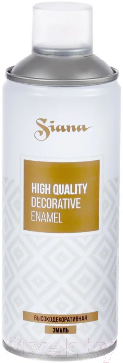 Эмаль Siana High Quality (520мл, зеркальный хром)