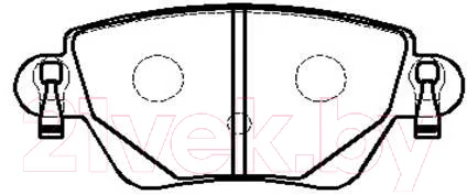 Тормозные колодки HSB HP9507