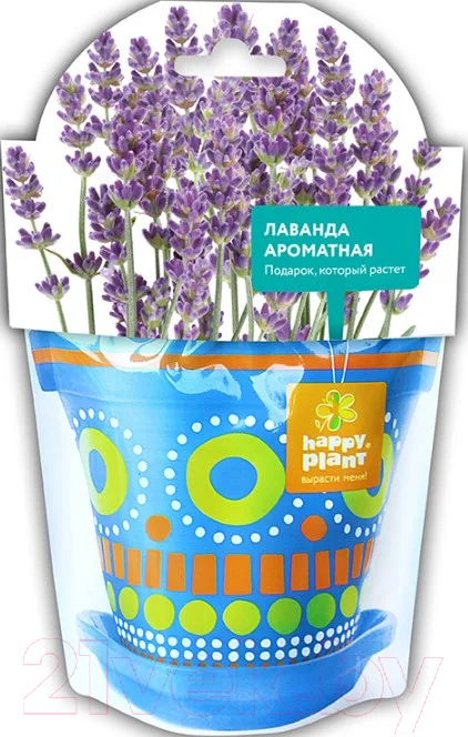 Набор для выращивания растений Happy Plant Лаванда ароматная / hpd-2