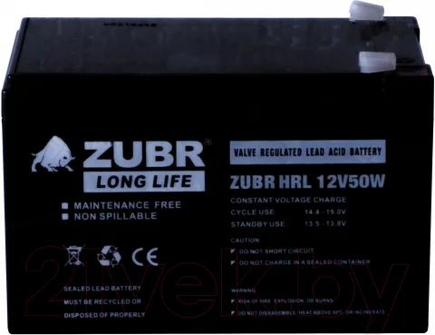 Аккумуляторная батарея Zubr HRL 12-50W