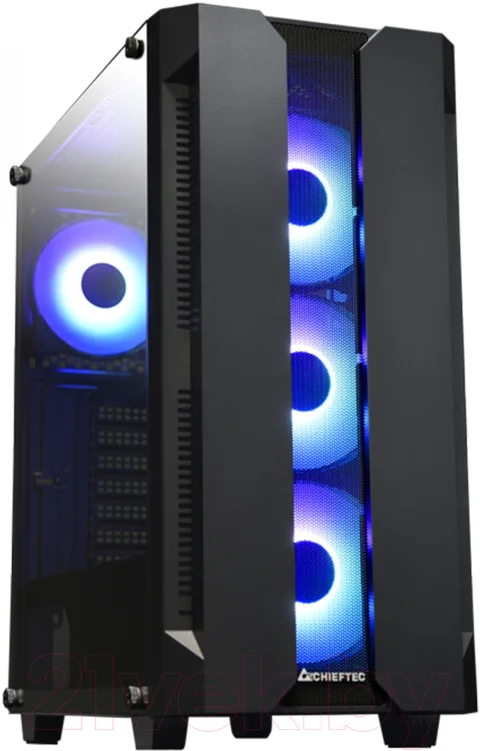Корпус для компьютера Chieftec Hunter Gaming ARGB (GS-01B-OP)