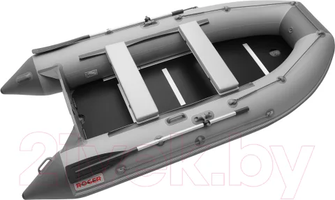 Надувная лодка Roger Boat Hunter Keel 3500 (малокилевая, серый/графит)
