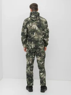 Костюм для охоты и рыбалки Huntsman Стрелок Зеленый питон Сорочка Смесовая (р.60-62/170-176) — фото 3