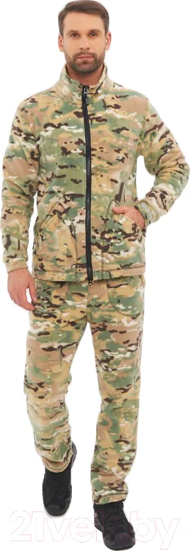 Костюм для охоты и рыбалки Huntsman Байкал Флис Мультикам (р-р 56-58/182)