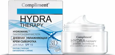 Сыворотка для лица Compliment Hydra Therapy дневная увлажняющая (50мл)