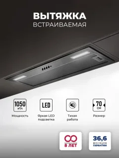 Вытяжка скрытая Lex Hyper 900 BBL / CHAT000150 — фото 2